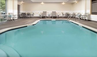 Stunning indoor pool at Fairfield Inn & Suites by Marriott Baltimore BWI Airport.