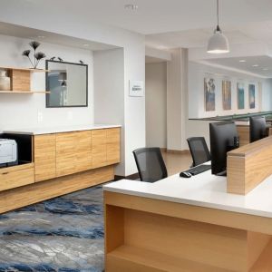 Dedicated business center with PC, printer, and internet at Fairfield Inn & Suites by Marriott Baltimore BWI Airport.