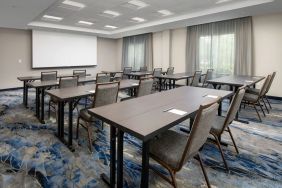 Professional meeting room at Fairfield Inn & Suites by Marriott Baltimore BWI Airport.