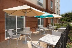 Lovely outdoor terrace area at Fairfield Inn & Suites by Marriott Baltimore BWI Airport.