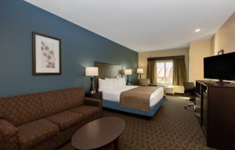 Spacious day use room at AmericInn By Wyndham Sioux Falls North.