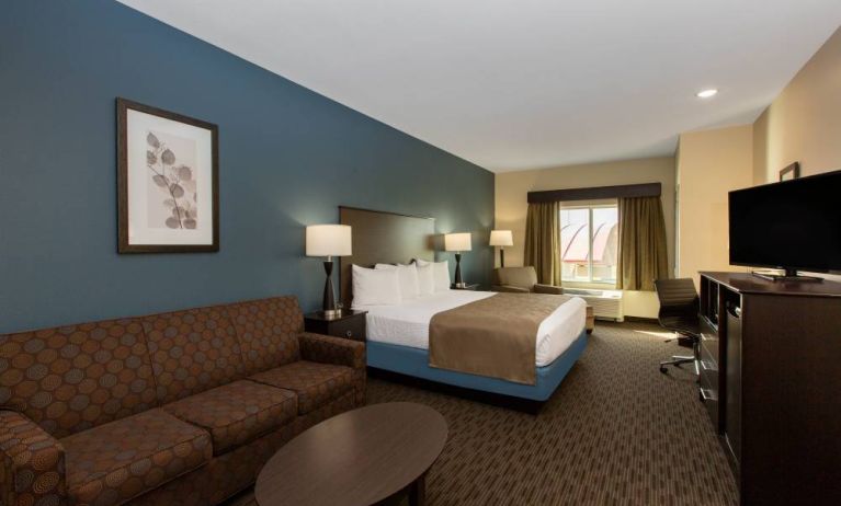 Spacious day use room at AmericInn By Wyndham Sioux Falls North.