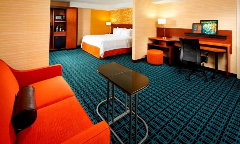 Day use room with lounge area at Fairfield Inn East Rutherford Meadowlands.