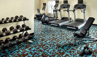 Fitness center available at Fairfield Inn East Rutherford Meadowlands.