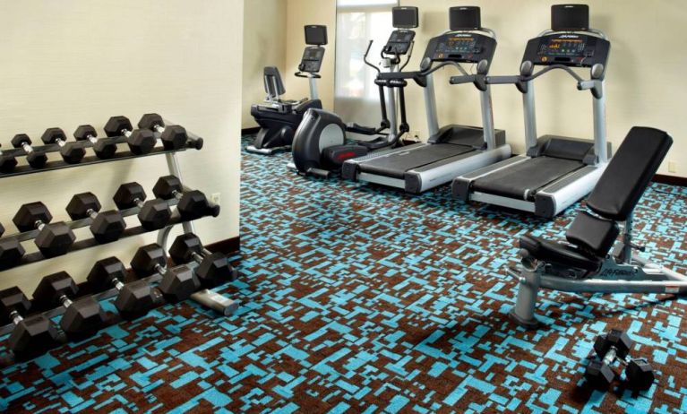 Fitness center available at Fairfield Inn East Rutherford Meadowlands.