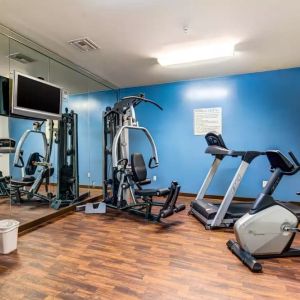 Fitness center available at Comfort Inn Pomona Near Fairplex.