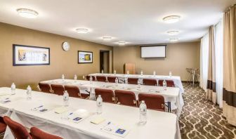 Meeting room at Comfort Inn & Suites Albuquerque Downtown.