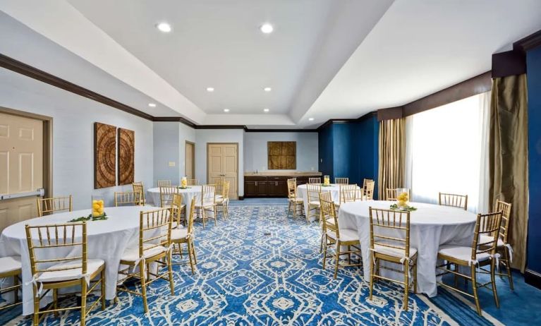 Professional meeting room at Homewood Suites By Hilton Dallas-Lewisville.