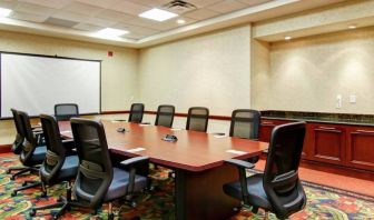 Professional meeting room at Hilton Garden Inn Toronto/Burlington.