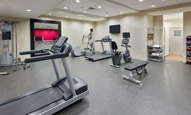 Fitness center available at Home2 Suites By Hilton Charleston Airport/Convention Center.