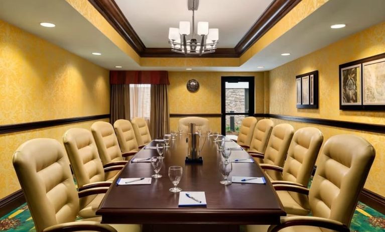 Meeting and conference room at Hilton Garden Inn Shreveport Bossier City.