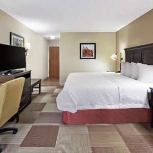 Day use room with work desk at Hampton Inn Dallas-Irving-Las Colinas.