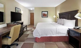 Day use room with work desk at Hampton Inn Dallas-Irving-Las Colinas.