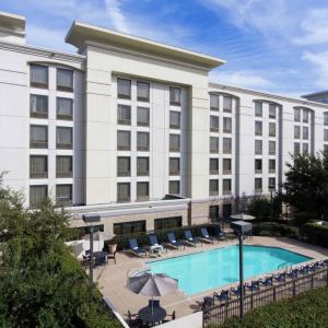 Refreshing outdoor pool at Hampton Inn Dallas-Irving-Las Colinas.