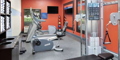 Fitness center available at Hampton Inn Dallas-Irving-Las Colinas.