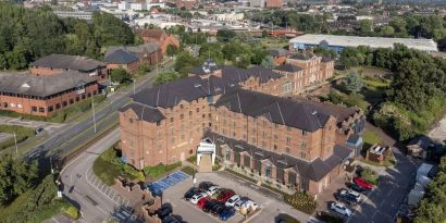 Parking available at DoubleTree By Hilton Stoke On Trent.