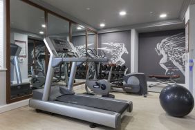 Fitness center available at DoubleTree By Hilton Stratford-upon-Avon.