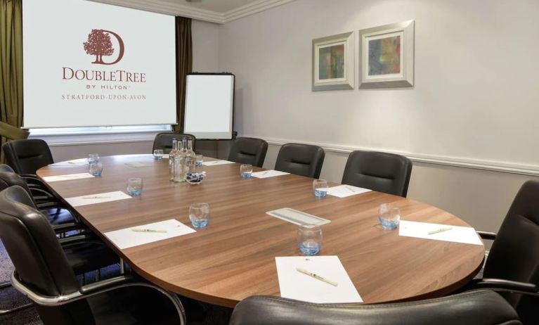 Professional meeting room at DoubleTree By Hilton Stratford-upon-Avon.