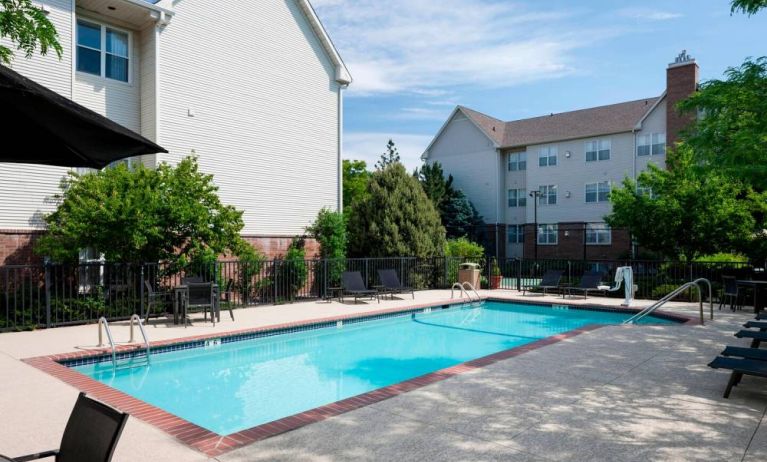 Refreshing outdoor pool at Residence Inn By Marriott Denver Highlands Ranch.