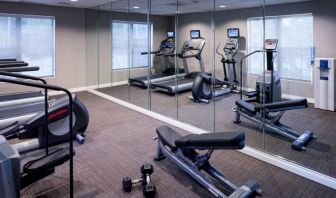 Fitness center available at Residence Inn By Marriott Denver Highlands Ranch.