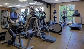 Fitness center available at Hilton San Antonio Hill Country.