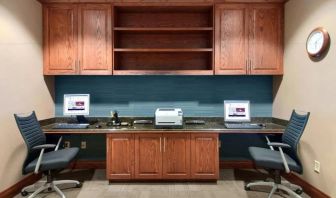 Dedicated business center at Hilton San Antonio Hill Country.