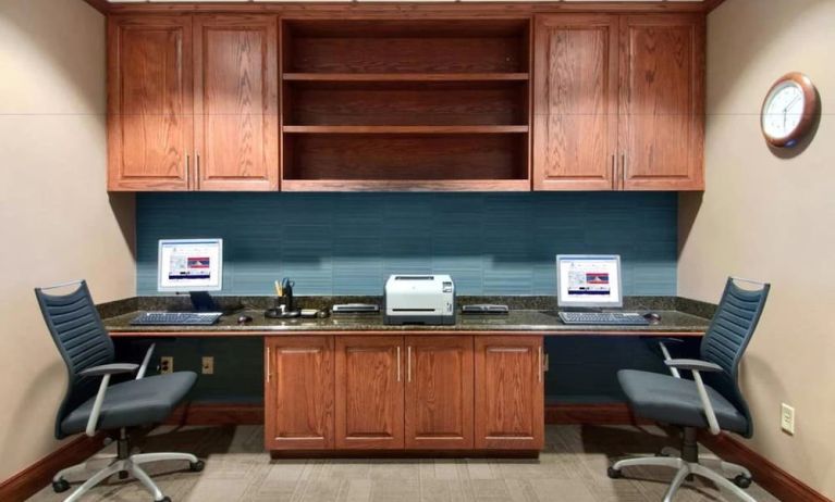 Dedicated business center at Hilton San Antonio Hill Country.