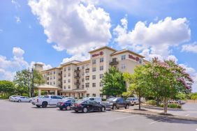 Parking available at Hilton San Antonio Hill Country.