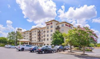 Parking available at Hilton San Antonio Hill Country.