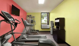 Equipped fitness center at Hampton Inn Ft. Lauderdale-Cypress Creek.