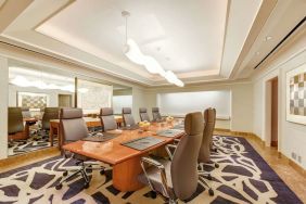 Professional meeting room at Hilton Los Angeles Airport.