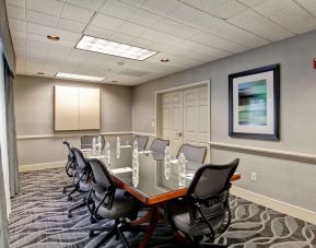 Professional meeting room at Homewood Suites By Hilton Newark-Cranford.