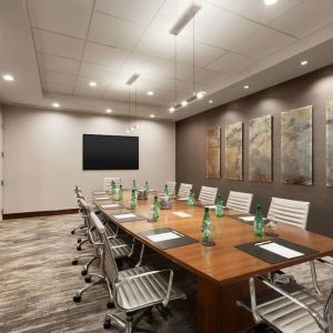 Professional meeting room at DoubleTree By Hilton Hartford - Bradley Airport.