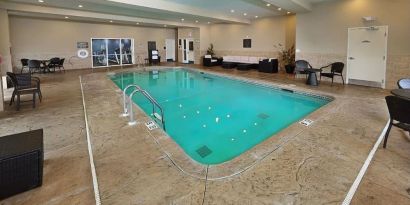 Relaxing indoor pool at Park Manor Hotel.