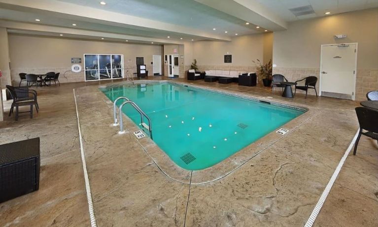 Relaxing indoor pool at Park Manor Hotel.