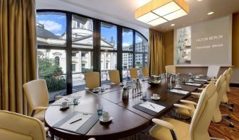 Professional meeting room at Hilton Berlin.