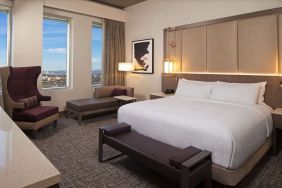 Spacious king room at H Hotel Los Angeles, Curio Collection By Hilton.