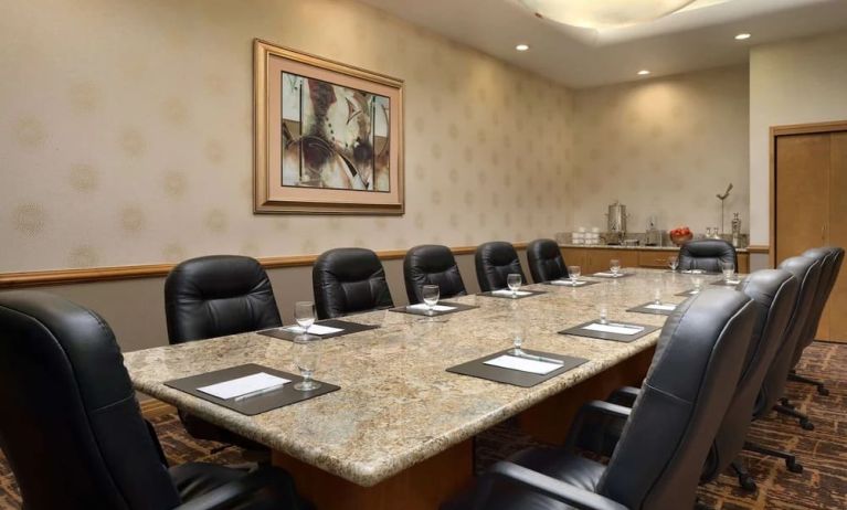 Professional meeting room at Embassy Suites By Hilton Convention Center Las Vegas.