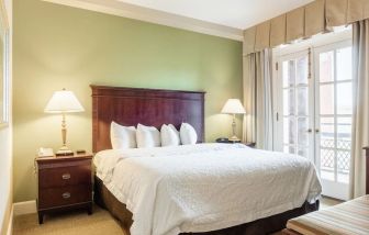 Delux king room with natural light at Hampton Inn & Suites Birmingham-Downtown-Tutwiler.