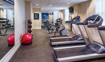 Fitness center available at Hampton Inn & Suites Birmingham-Downtown-Tutwiler.