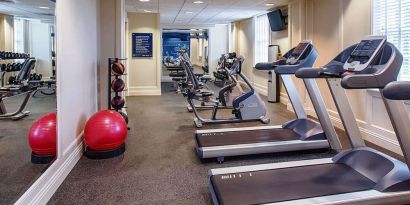 Fitness center available at Hampton Inn & Suites Birmingham-Downtown-Tutwiler.