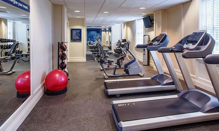 Fitness center available at Hampton Inn & Suites Birmingham-Downtown-Tutwiler.