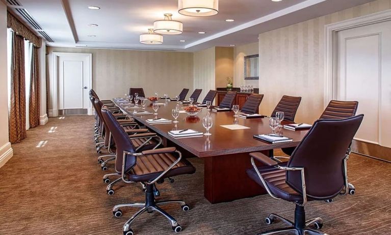 Professional meeting room at Hampton Inn & Suites Birmingham-Downtown-Tutwiler.