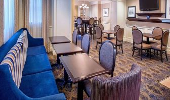 Lounge and coworking space at Hampton Inn & Suites Birmingham-Downtown-Tutwiler.