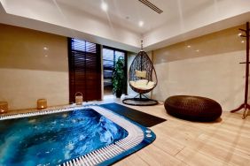 Hot tub and spa available at Millennium Hotel Doha.