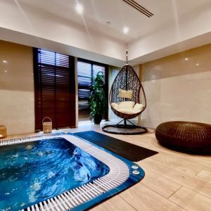 Hot tub and spa available at Millennium Hotel Doha.