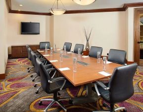 Small meeting room at the DoubleTree by Hilton Anaheim/Orange County.