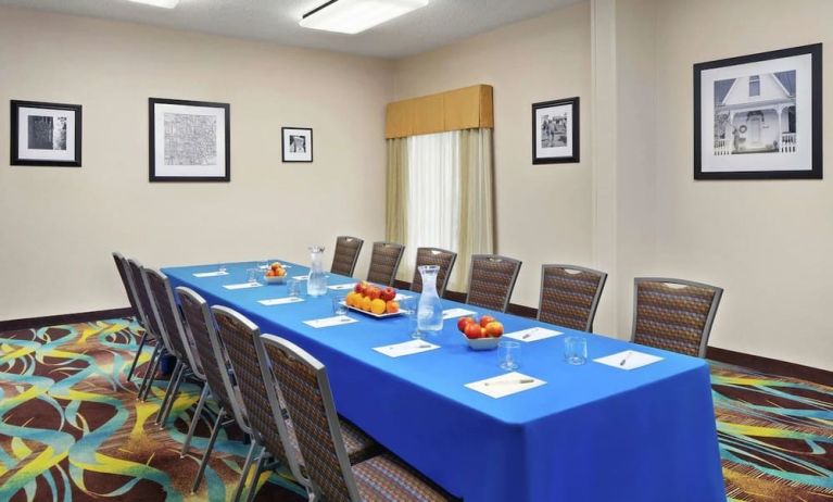 Professional meeting room at Hampton Inn Dallas-Irving-Las Colinas.