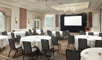 Professional meeting room at Hilton Short Hills.