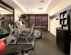 Equipped fitness center at Hampton Inn Orlando Near Universal Blv/International Dr.